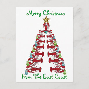 Joyeux Noël de la carte postale d'EastCoast