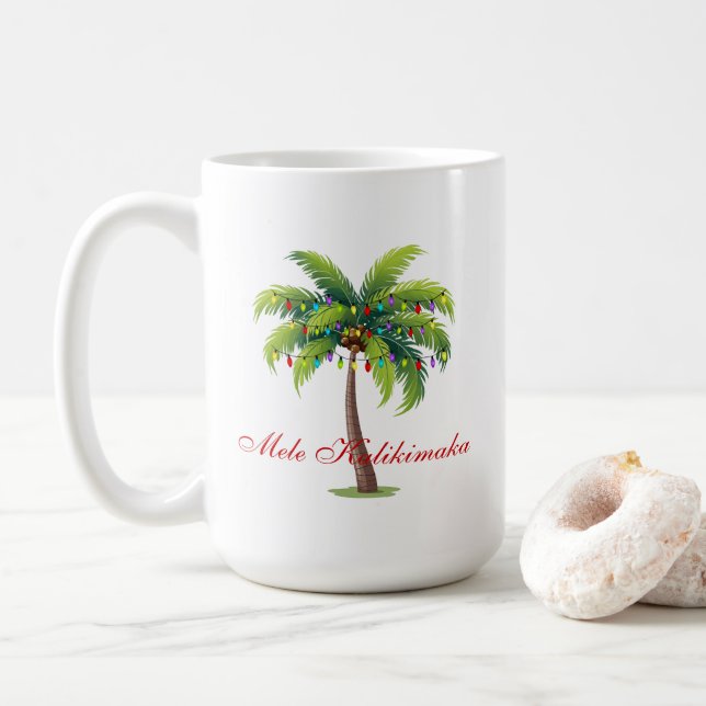 Joyeux Noël de la Mug Café/Mele Kalikimaka (Avec donut)