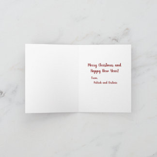 Joyeux Noël de Patrick et Destinie Note voiture