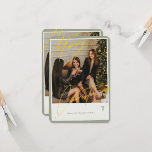 Joyeux Noël de Patterson Family Card