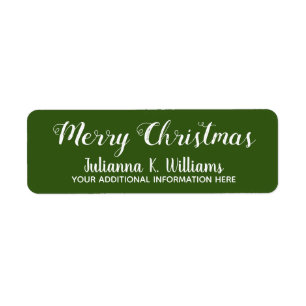 Joyeux Noël Décembre meilleurs voeux Étiquette ver