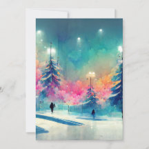 Joyeux Noël décoré carte d'arbre de Noël