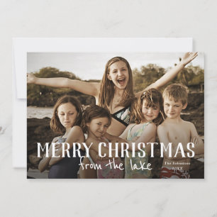 Joyeux Noël depuis la carte photo de localisation