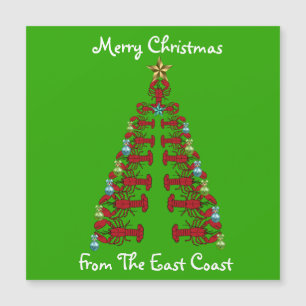 Joyeux Noël du homard de la côte Est 