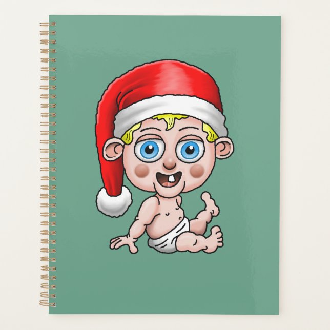 Joyeux Noël du jeune Père Noël (Devant)