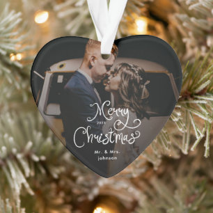 Joyeux Noël Écriture Fantaisiste Photo personnali