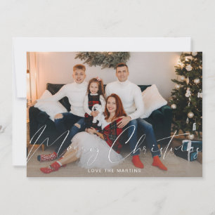 Joyeux Noël Écriture Moderne Photo