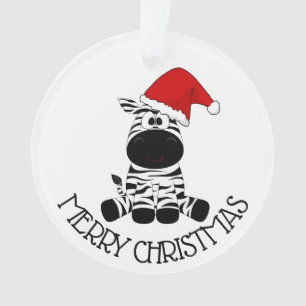 Joyeux Noël EDS Warrior Zebra Ribbon
