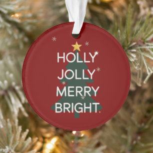 Joyeux Noël en famille assorti Holly Jolly Merry B