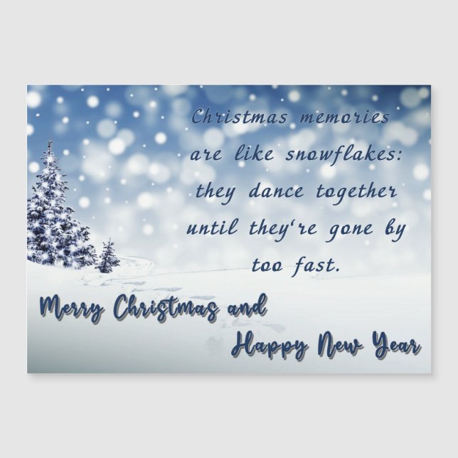 Joyeux Noël et Bonne Année (Devant)