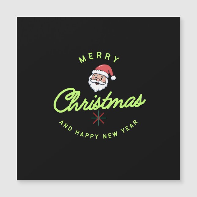 Joyeux Noël et Bonne Année (Devant)