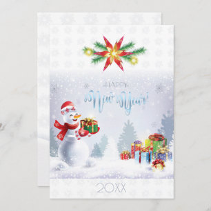 Joyeux Noël et Bonne Année ! Snowman 20XX