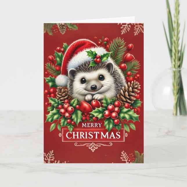 Joyeux Noël et bonne carte du Nouvel An (Devant)