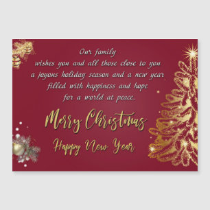 Joyeux Noël et Joyeux Nouvel An