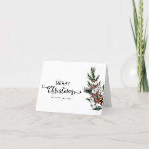 Joyeux Noël et la carte de voeux de Noël photo