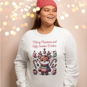 Joyeux Noël et vilains voeux de Sweat Reindeer