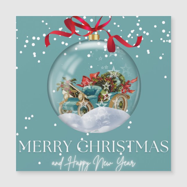 Joyeux Noël et vœux de Nouvel An (Devant)