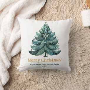 Joyeux Noël famille coussin