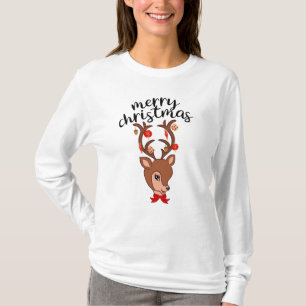 Joyeux Noël" Festive T-Shirt saison des Fêtes