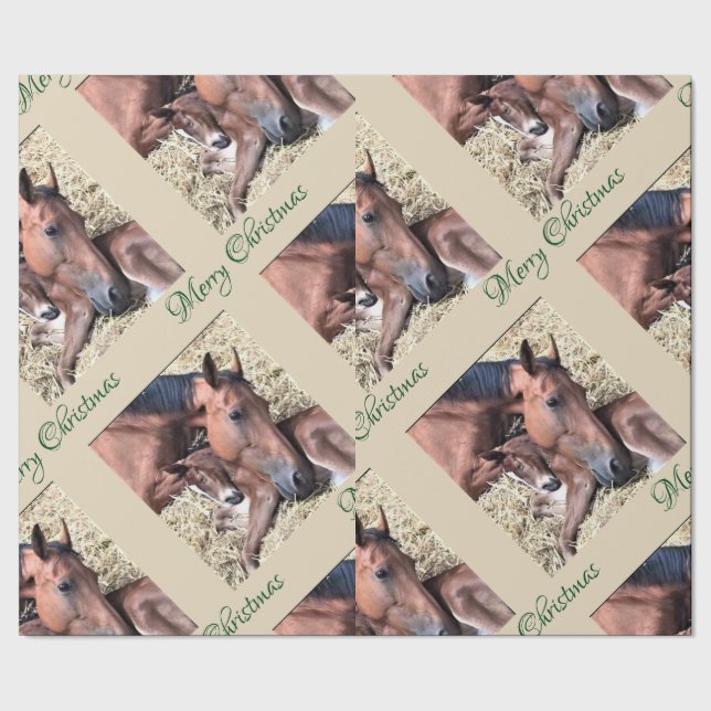 Joyeux Noël Filly et papier cadeau de pouls (Couture)