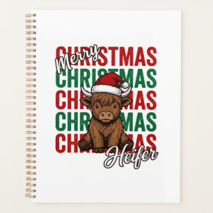 Joyeux Noël Génisse Vache Chemise de Fête Design_1