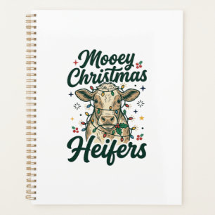 Joyeux Noël Génisses Vaches Drôles Noël Design
