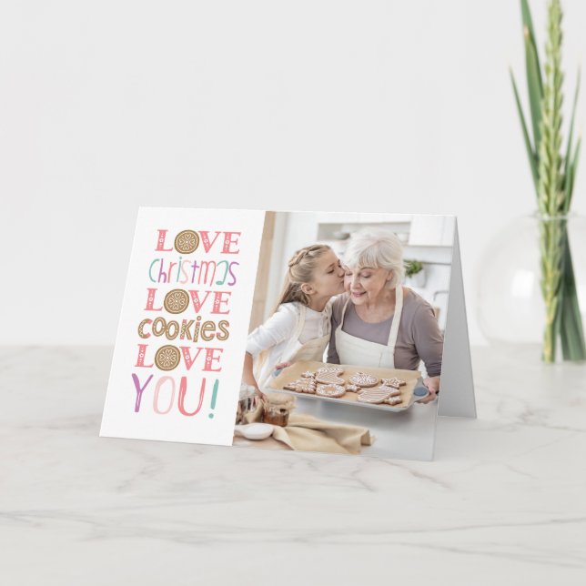 Joyeux Noël grand Carte photo (Devant)