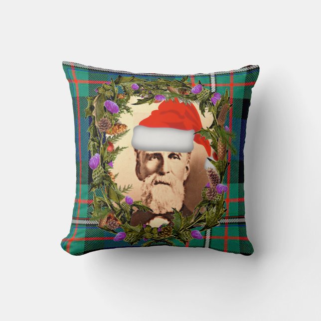 Joyeux Noël Grand grand grand-père Coussin (Recto)