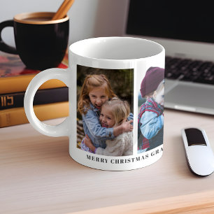 Joyeux Noël grand-mère personnalisée Mug