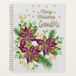 Joyeux Noël Grand-mère Planificateur :