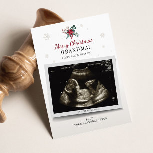 Joyeux Noël Grand-mère Sexe Révéler Ultrasound