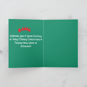 Joyeux Noël Green Pad Cartes
