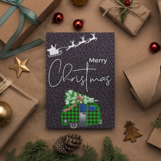 JOYEUX NOËL | Happy Holiday MCM Camper (Créateur téléchargé)