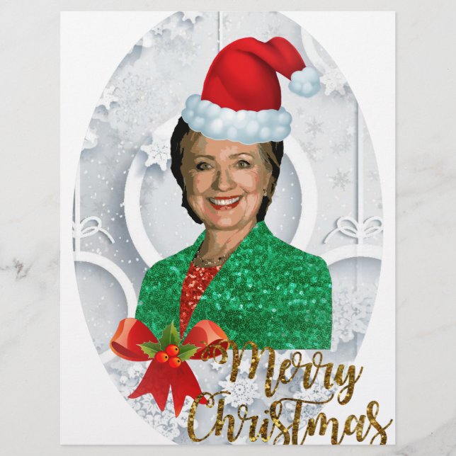 joyeux Noël Hillary clinton (Devant)