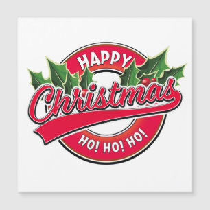 Joyeux Noël Ho ! Ho ! Ho ! Magnet pour voiture