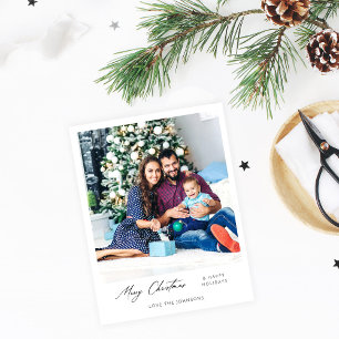 Joyeux Noël Instantané photo minimaliste - Verti