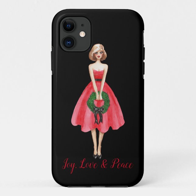Joyeux Noël iPhone 11 Coque (Dos)