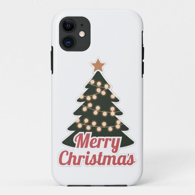 Joyeux Noël iPhone 11 Coque : Nouveau modèle festi (Dos)