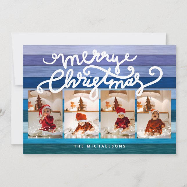 JOYEUX NOËL Joyeuses Fêtes Ajouter Vos Photos (Devant)