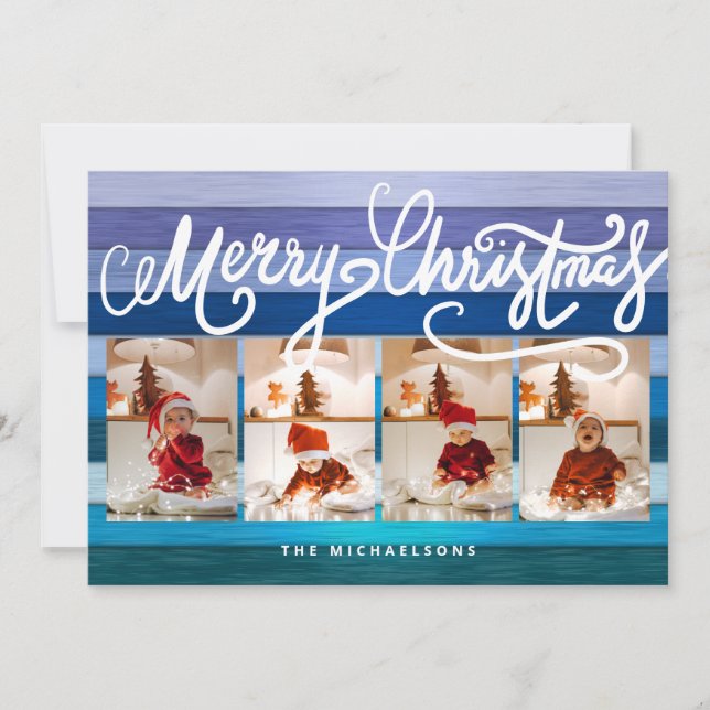 JOYEUX NOËL Joyeuses Fêtes Ajouter Vos Photos (Devant)