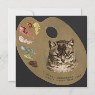 Joyeux Noël/Joyeux Noël Carte Chat