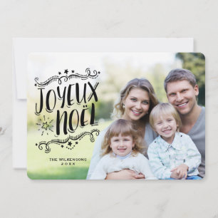 Joyeux Noel Joyeux Noël Carte photo de vacances