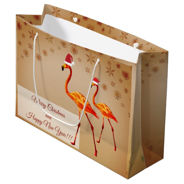 Joyeux Noël, Joyeux sac cadeau du Nouvel An (Devant Angle)