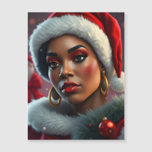 Joyeux Noël Mélanine Joyeux X-mas Sœur Noire