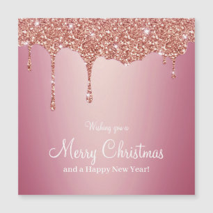 Joyeux Noël Melly Fille Étincelles Rose