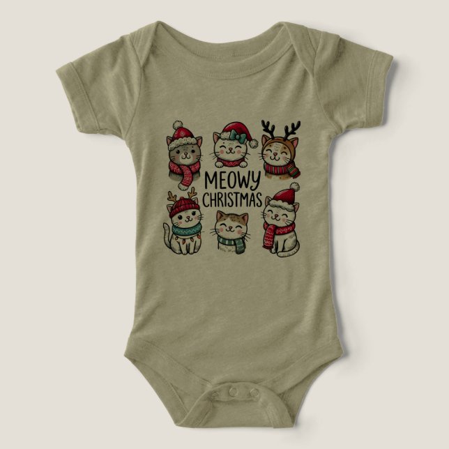Joyeux Noël Méowy (Design Recto)