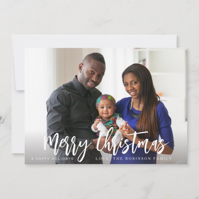 Joyeux Noël Minimaliste H Photo 2 (Devant)