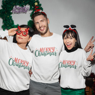 Joyeux Noël minimaliste sweatshirt de Noël