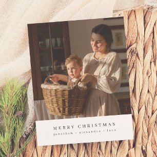 Joyeux Noël minime vacances photo budget