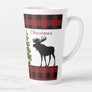 Joyeux Noël Moose Latte Mug